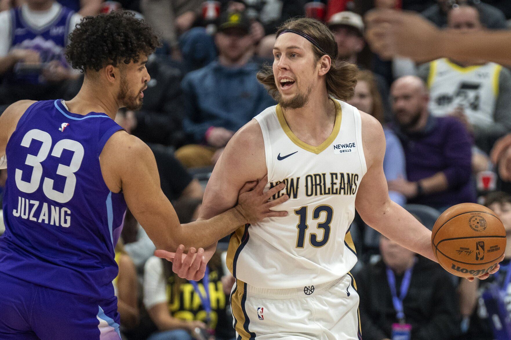 Olynyk scores season-high 26 points as Pelicans use fourth-quarter surge to beat Jazz 128-121